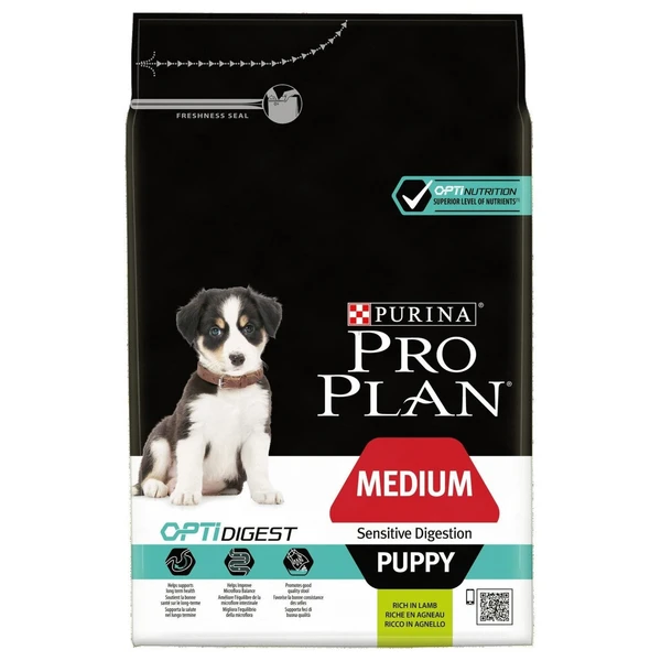 Pro Plan Dog Puppy Medium Breed Sensitive Digestion – Hondenvoer – Lam 3 Kg 3 Pro Plan Dog Puppy Medium Breed Sensitive Digestion – Hondenvoer – Lam 3 Kg