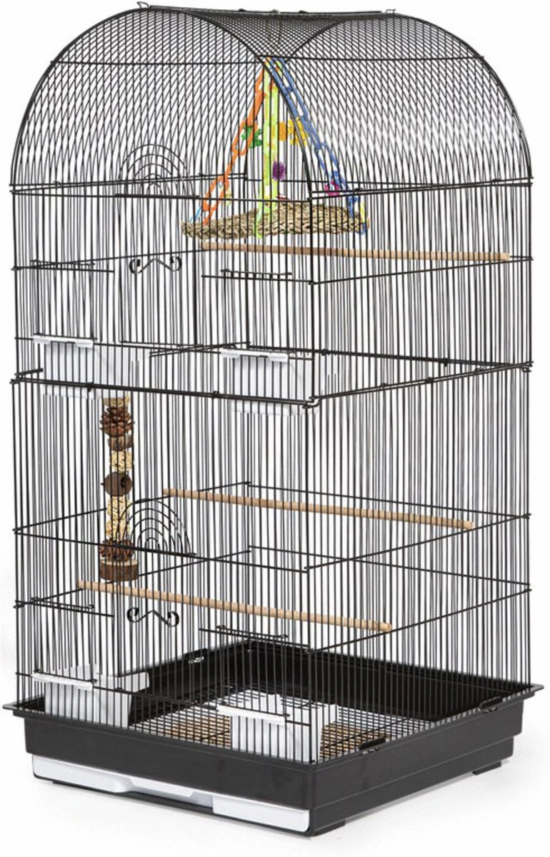 Keddoc – Bird Cage Budgie Tower – Kooi – Zwart 3 Keddoc – Bird Cage Budgie Tower – Kooi – Zwart