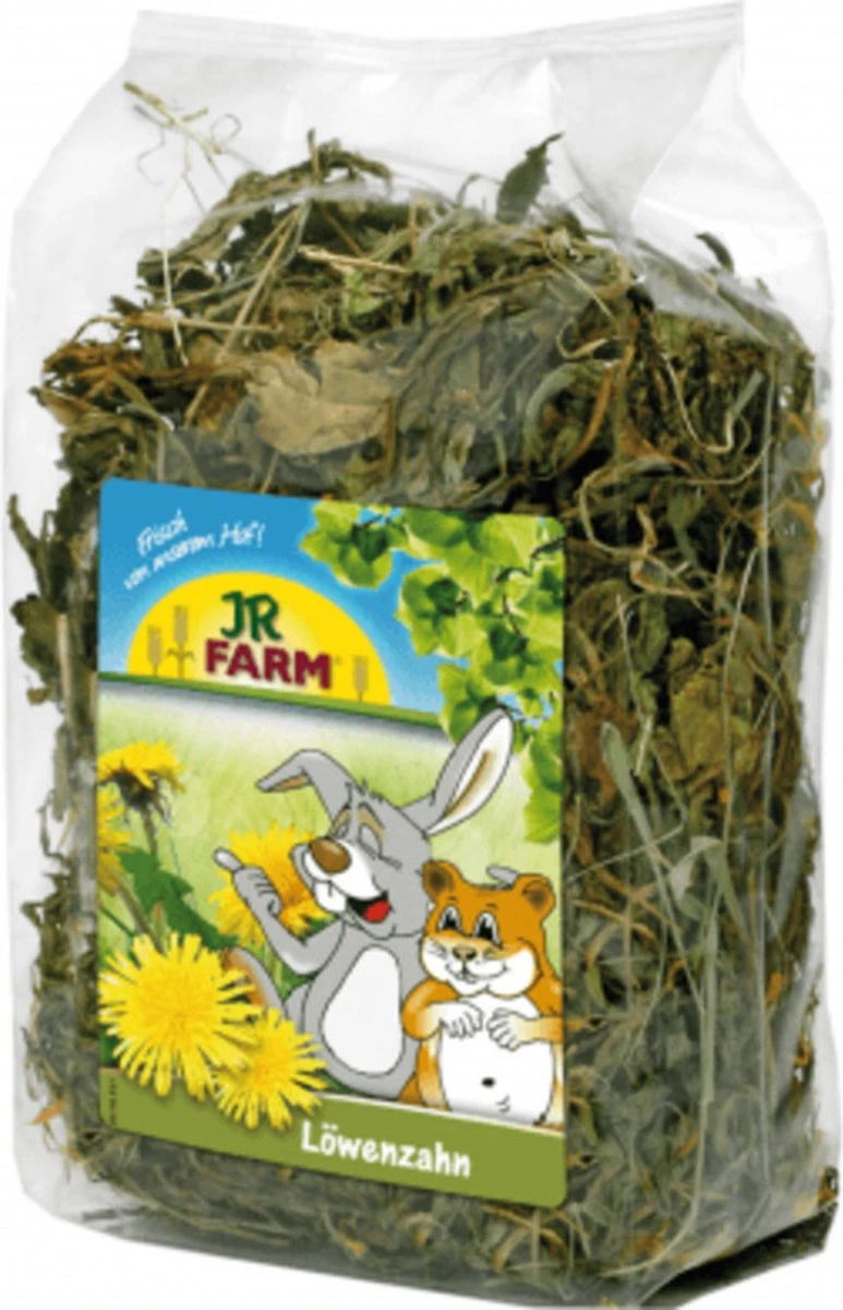 JR Farm Ruwe Knaagdiersnack – Paardenbloemen – 100 Gram 3 JR Farm Ruwe Knaagdiersnack – Paardenbloemen – 100 Gram