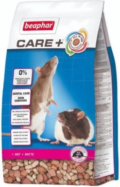 4x Beaphar Care+ Rattenvoer 700 Gr