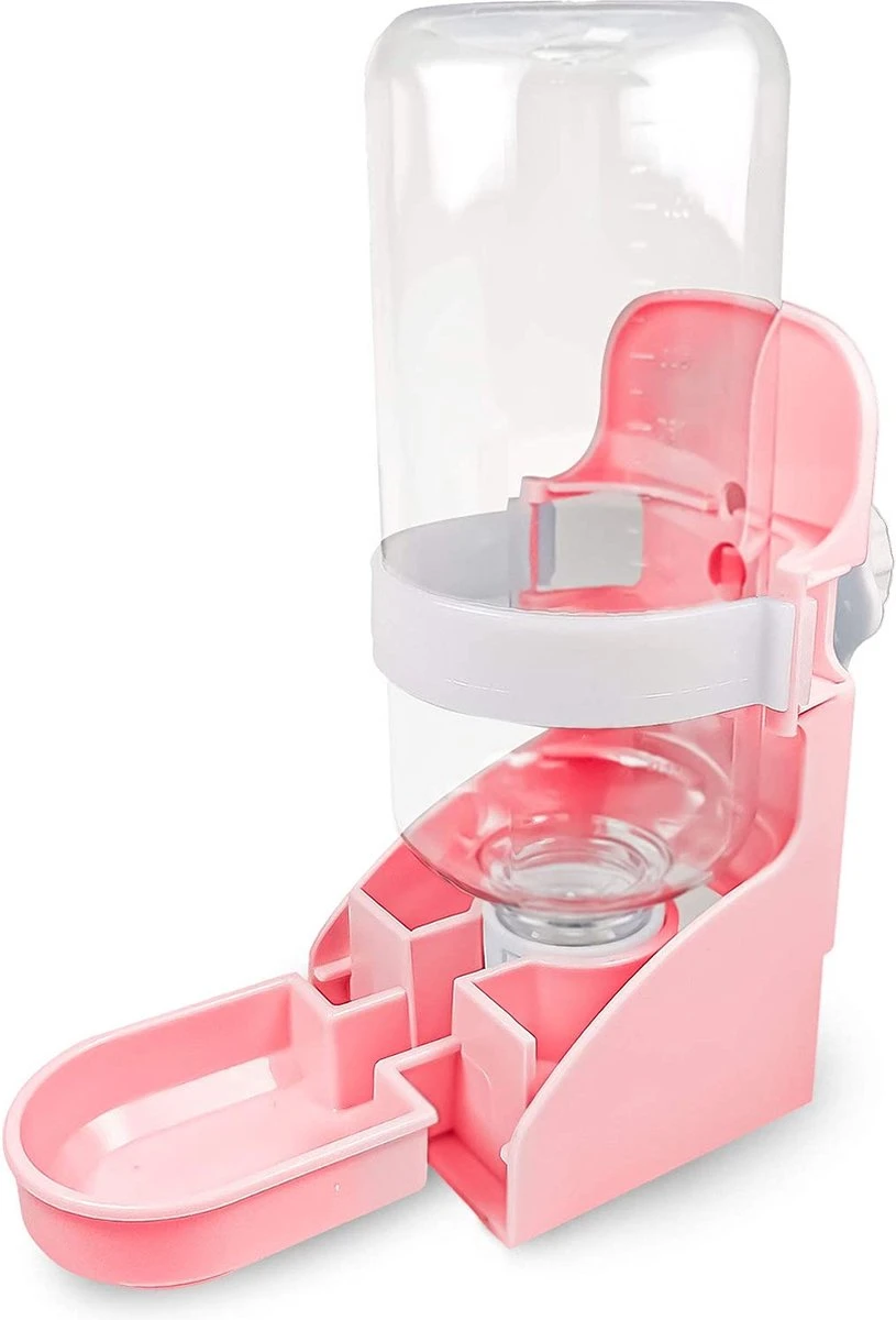 Huisdier Automatische Waterdispenser, 500 Ml Ophangbaar, Drankjes Voor Puppy’s, Cavia’s, Katten, Hamsters, Konijnen 3 Huisdier Automatische Waterdispenser, 500 Ml Ophangbaar, Drankjes Voor Puppy’s, Cavia’s, Katten, Hamsters, Konijnen
