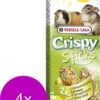 Versele-Laga Crispy Sticks CaviaΧnchilla Citrus – Knaagdiersnack – 4 X 2×55 G -Huisdierproducten 824x1200 1