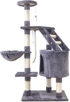 Krabpaal MARIE – 40x55x120cm – Grijs