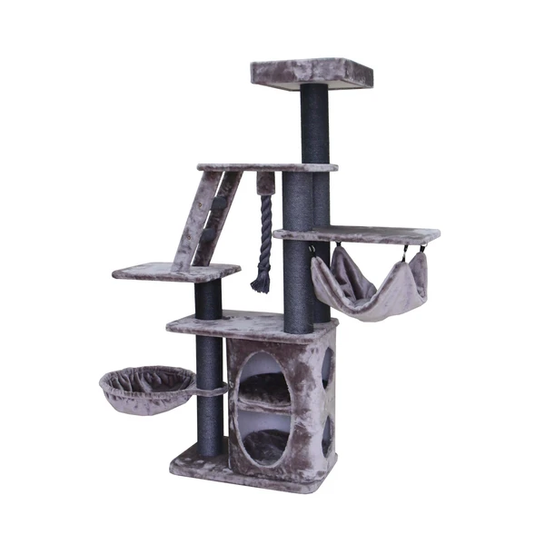 Adori Krabmeubel Classy Met Gratis Mand 65x45x175 Cm – Krabpalen – Cappuccino 3 Adori Krabmeubel Classy Met Gratis Mand 65x45x175 Cm – Krabpalen – Cappuccino