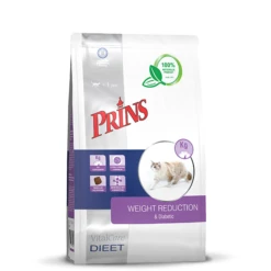Prins Vitalcare Gewichtsverlies/Diabeet – Kattenvoer – 5 Kg