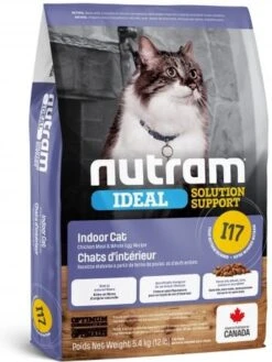 Nutram Kattenvoer Indoor Shedding I17 5,4 Kg – Kat