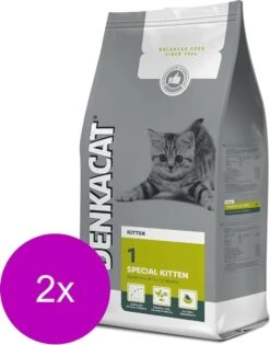 Denkacat Special Kitten – Kattenvoer – 2 X Kalkoen Rijst 2.5 Kg