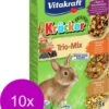 Vitakraft Konijn Kracker Honing/Popcorn/Active 3 In 1 – 10 Stuks