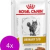 Royal Canin Veterinary Diet Urinary S/O Moderate Calorie Morsels Gravy Wet – Kattenvoer – 4 X 12×85 G