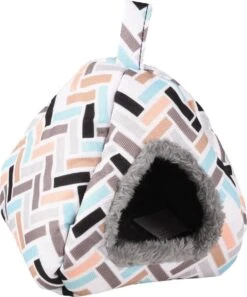 Knaagdierhuisje Iglo Clavio – 13 X 13 X 15 Cm – Grijs – 13 X 13 X 15 Cm