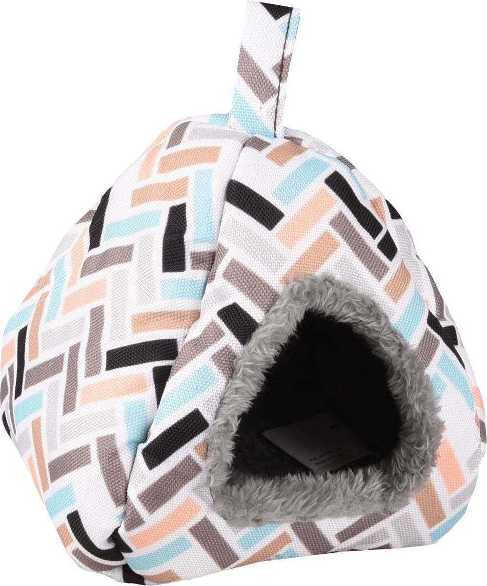 Knaagdierhuisje Iglo Clavio – 13 X 13 X 15 Cm – Grijs – 13 X 13 X 15 Cm 3 Knaagdierhuisje Iglo Clavio – 13 X 13 X 15 Cm – Grijs – 13 X 13 X 15 Cm