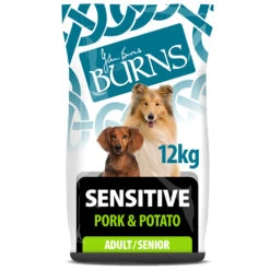 2x12kg Adult Sensitive+ Varken & Aardappel Burns Hondenvoer