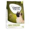 4x1kg Mini Sterilised Concept For Life Hondenvoer