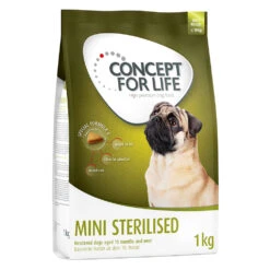 4x1kg Mini Sterilised Concept For Life Hondenvoer